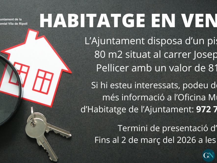 Habitatge en venda
