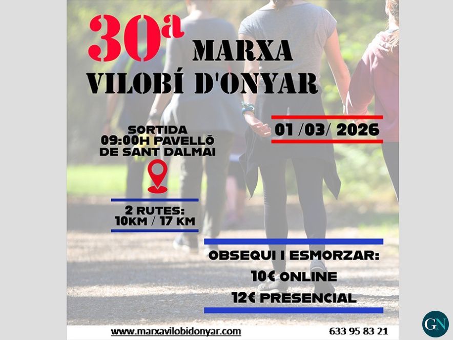 30a edició de la Marxa Popular 