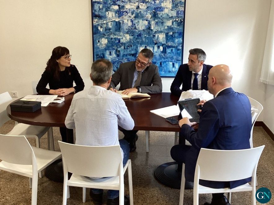 Visita del conseller a l'Ajuntament  