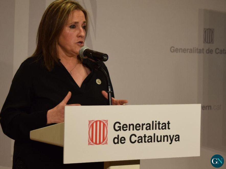 La coordinadora nacional d'Unió de Pagesos Raquel Serrat, valorant els resultats 