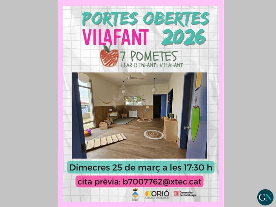 Portes obertes Vilafant 2026 