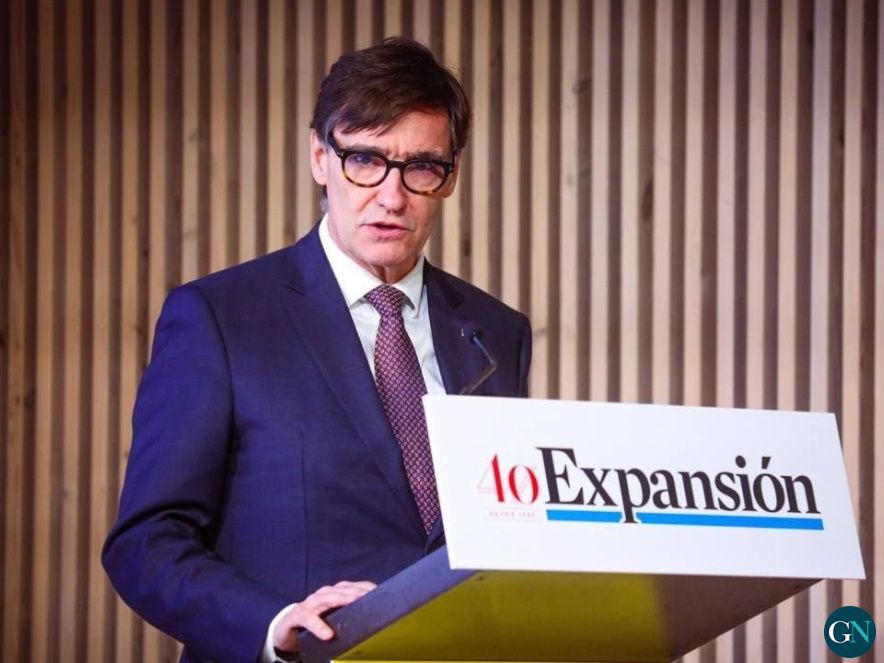 El president, durant la seva intervenció en l'acte - Jordi Bedmar / GN 