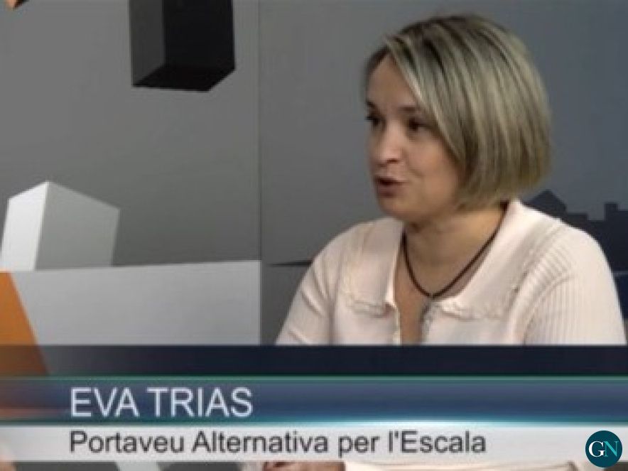 Eva Maria Trias a Canal 10 