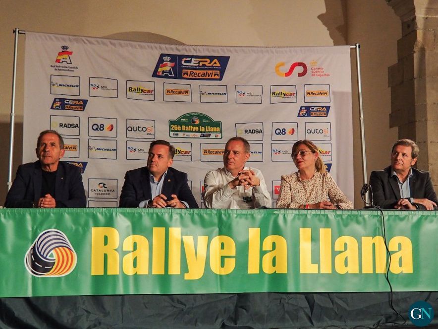 Presentació oficial de la 27a edició del Rallye La Llana