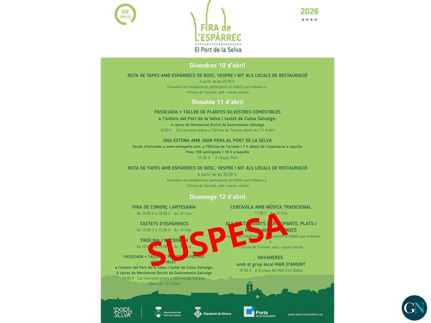 Suspesa Fira de l'Espàrrec