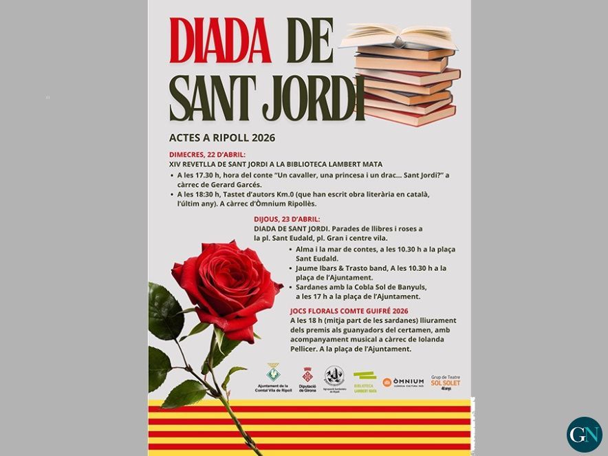 Diada de Sant Jordi 2026 
