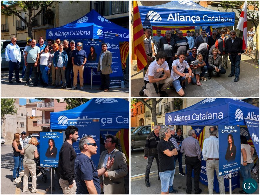 Parades informatives a San Pere Pescador i Palafrugell