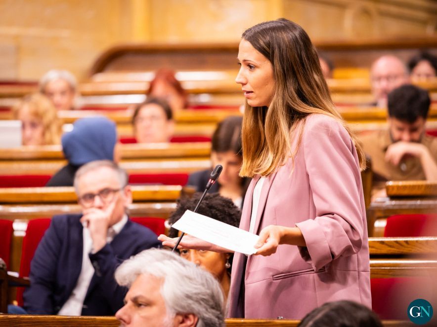 La diputada Judith Toronjo (Junts) al Parlament 