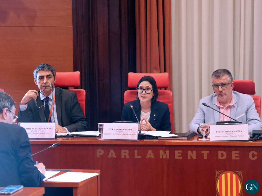 Compareixença consellera Parlon i Josep Lluís Trapero / Parlament de Catalunya 