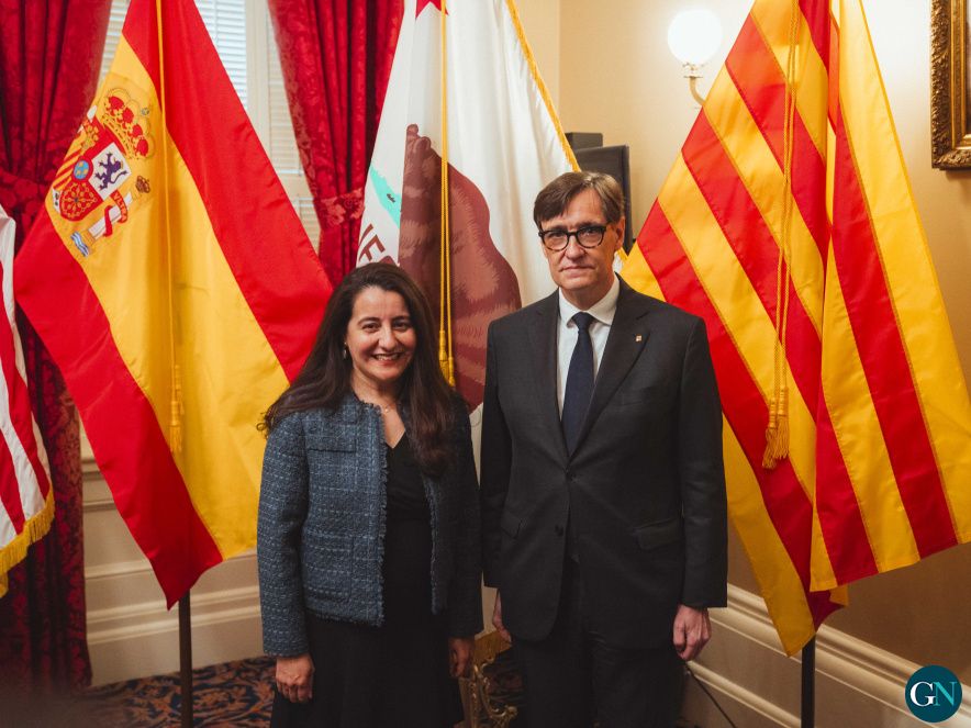 Reunió amb la presidenta del Senat de Califòrnia, Monique Limón - Arnau Carbonell / GN 