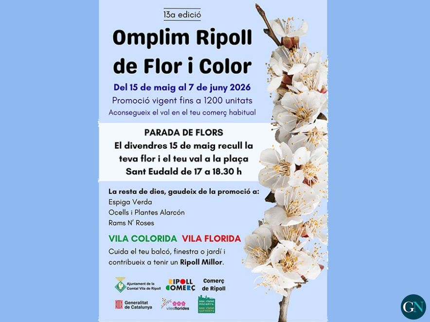 Omplim Ripoll de Flor i Color 