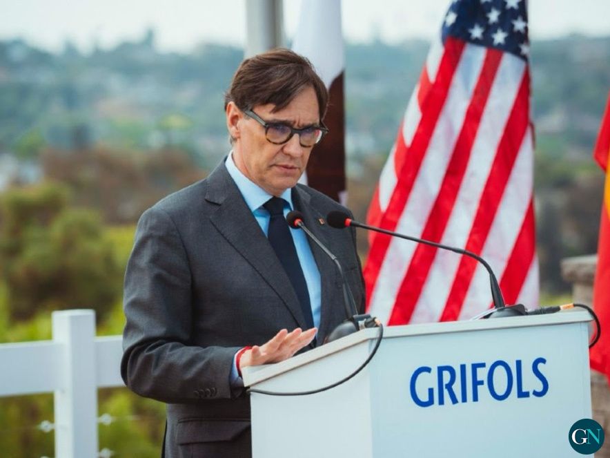 Visita planta de Grífols a Los Angeles -  Arnau Carbonell / GN 