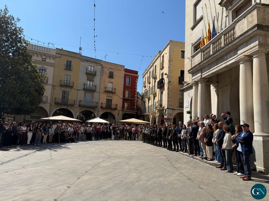 Minut de silenci Ajuntamnet de Figueres 