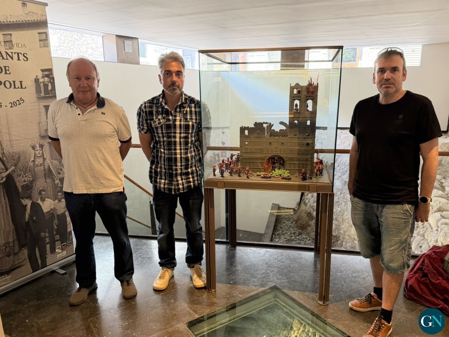 Clicks Girona ha cedit a l’Ajuntament de Ripoll un diorama / Aj.Ripoll 