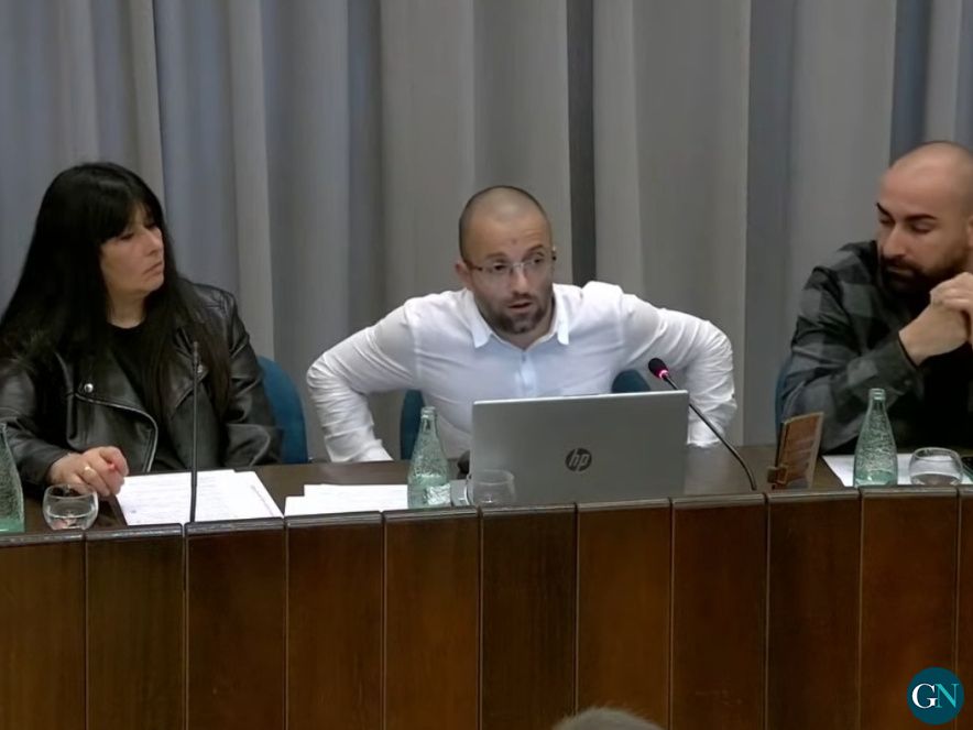 El portaveu de Vox a l'Ajuntament de Salt, Sergi Fabri 