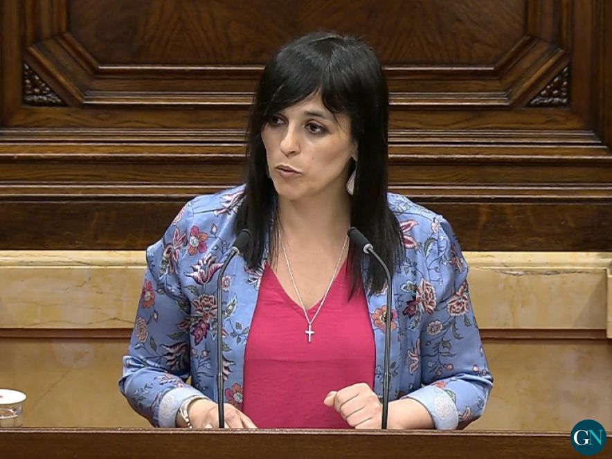 Sílvia Orriols al Parlament 