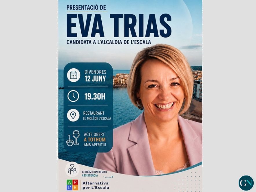 Eva Maria Trias candidata a l'alcaldia de l'Escala 
