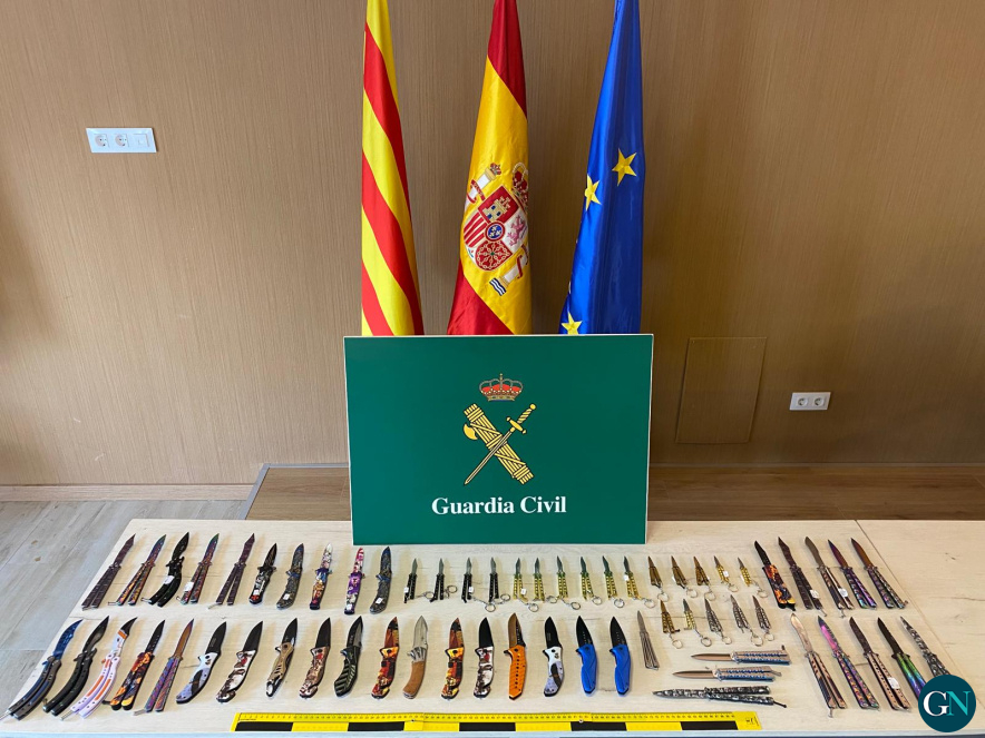 Armes blanques prohibides 