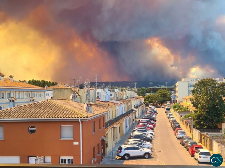 incendi sense control a les Gavarres / GN 
