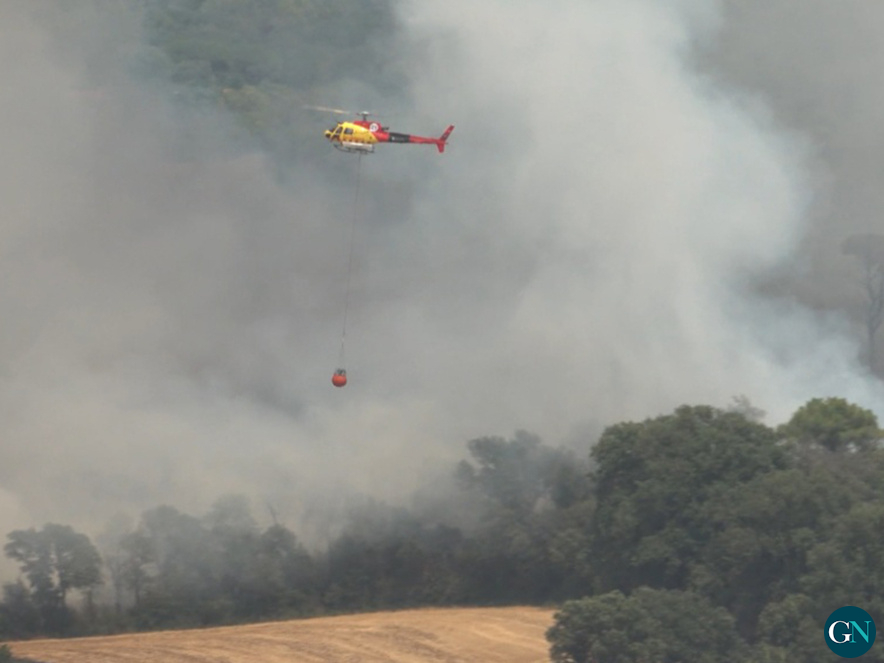 incendi del Baix Empordà/ GN 