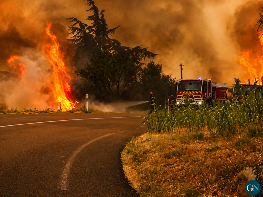 incendie de Trévillach / GN 