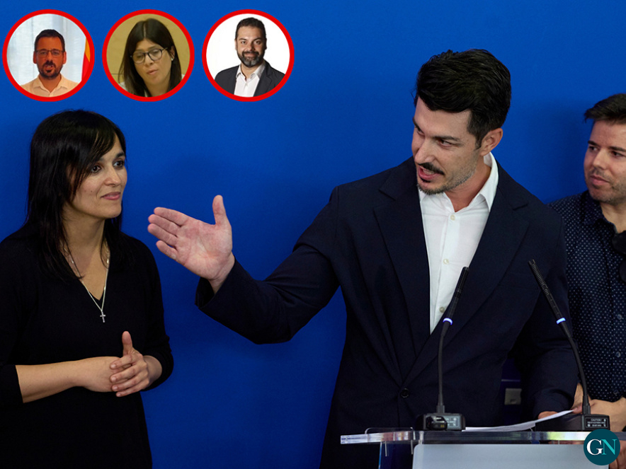 El candidat d’Aliança Catalana a l’alcaldia, Marc Villafañe / © Gironanoticies.com  