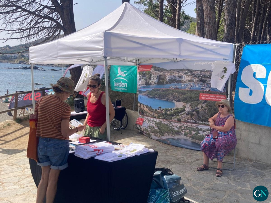 SOS Costa Brava i IAEDEN–Salvem l’Empordà avui a La Farella a Llançà / GN 