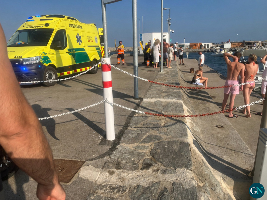 alt - Accident nàutic a Empuriabrava / © Gironanoticies.com 