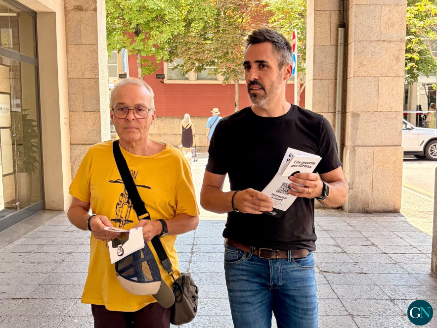 Marc Puigtió al barri de l'Eixample / GN 