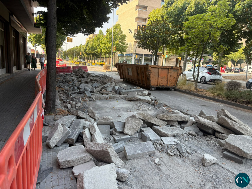 alt - Obres dels carrils bici 