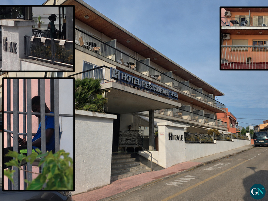 alt - Hotel Travé de Figueres, aquesta tarda de dimecres / © Gironanoticies.com 