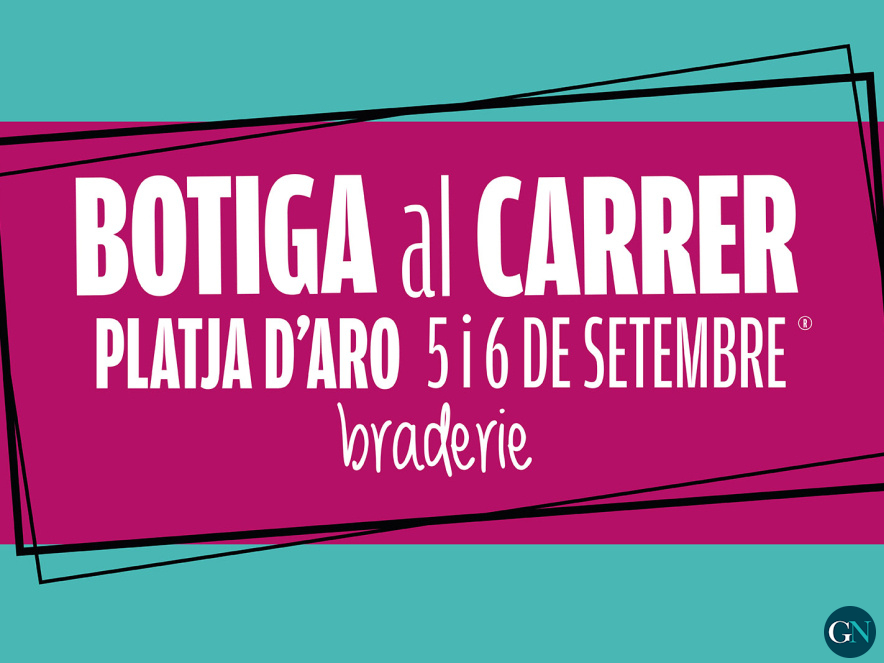 Botiga al Carrer a Platja d'Aro 