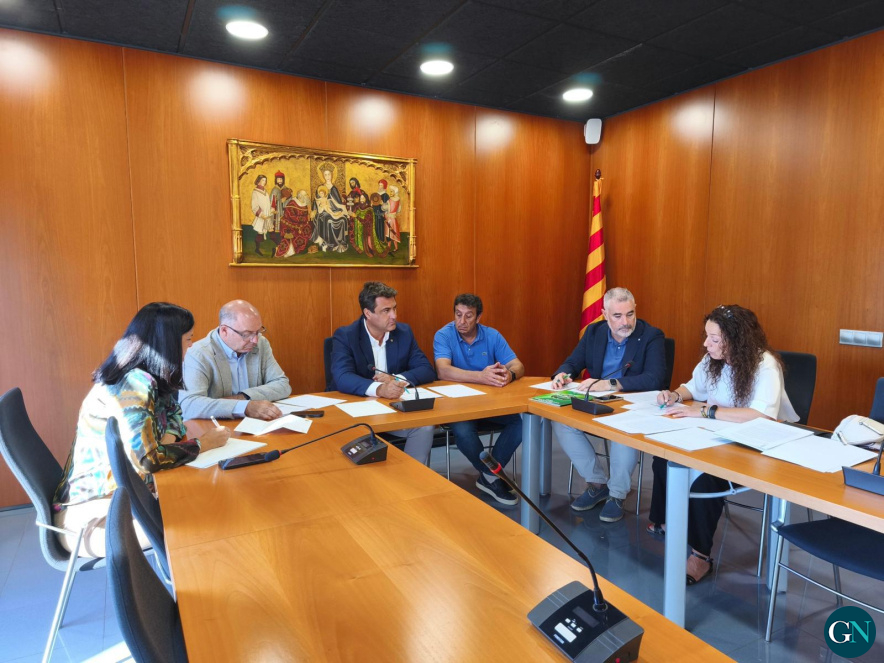 alt - Reunió al Consell Comarcal / GN 