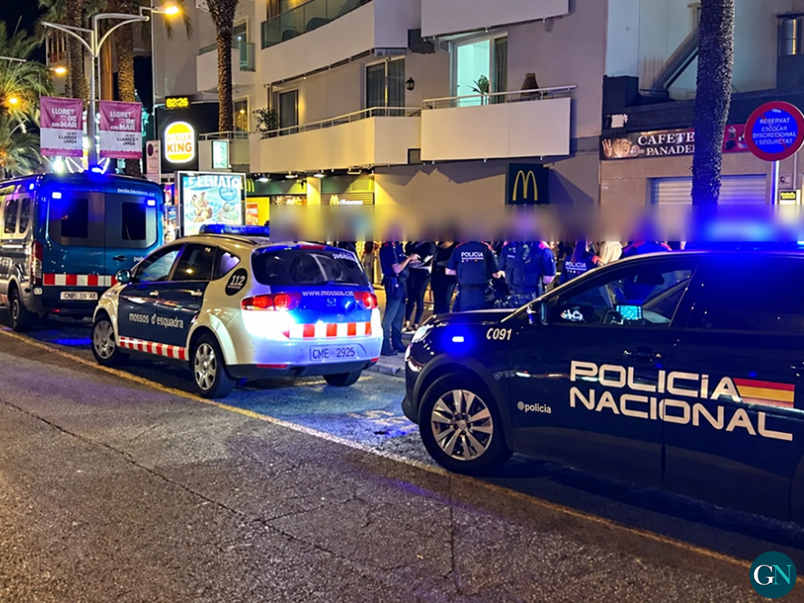 alt - Operatiu policial a Lloret de Mar / GN 