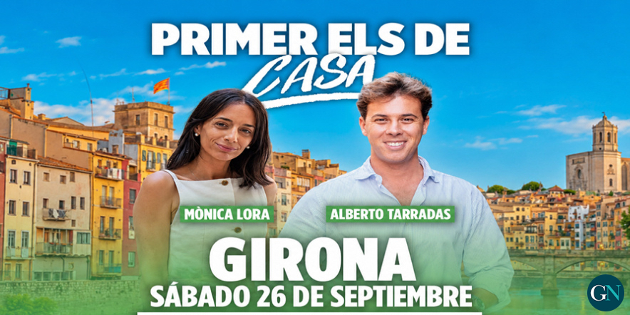 alt - VOX porta a Girona el lema «Primer els de casa» en unes jornades centrades en seguretat, habitatge i immigració