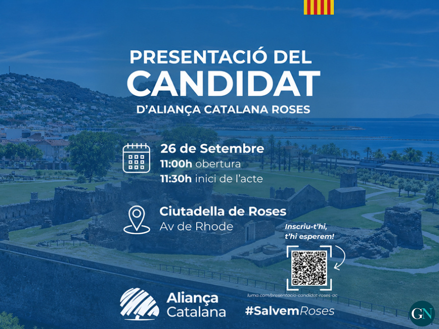 Acte a la Ciutadella de Roses a les 11.30 h 