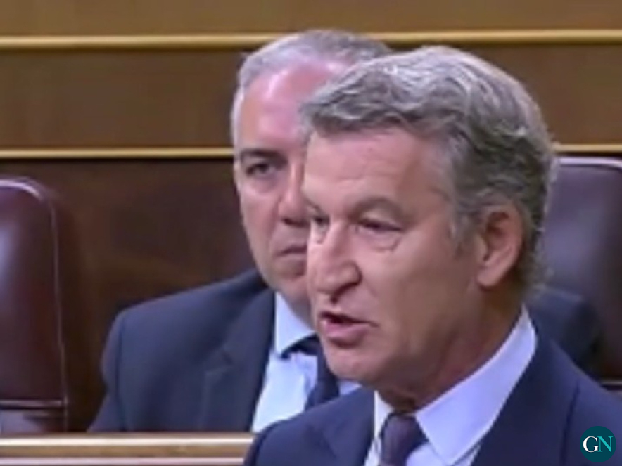 alt - Feijóo en el Congreso de los Diputados / GN 