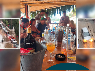 alt - Lamelas, de copas en Ibiza mientras Lloret se inundaba / GN 