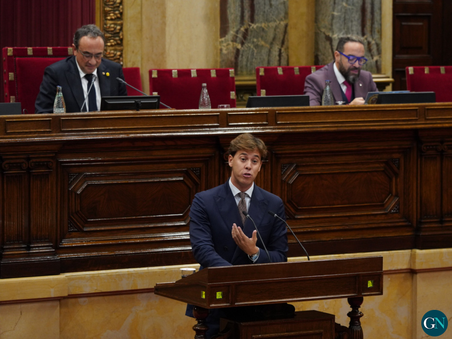 alt - Alberto Tarradas al Parlament de Catalunya / GN 