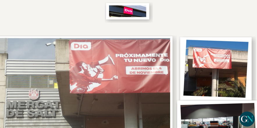 alt - El nou DIA del Mercat de Salt obrirà la setmana vinent, dos mesos tard