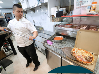 alt - Pizzeria 21 conquista Barcelona  / © Julián Vázquez / GN 